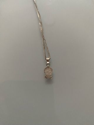 Cadena con colgante Piolín plata