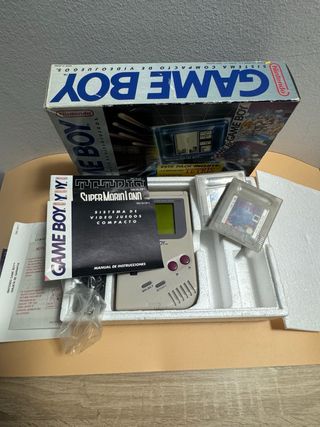 Nintendo Game Boy DMG-01 ERBE | Pack Tetris + SML