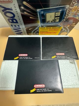 Nintendo Game Boy DMG-01 ERBE | Pack Tetris + SML