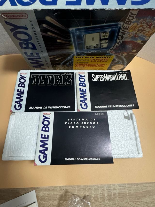 Nintendo Game Boy DMG-01 ERBE | Pack Tetris + SML
