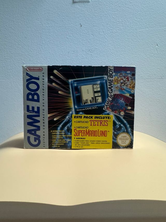 Nintendo Game Boy DMG-01 ERBE | Pack Tetris + SML