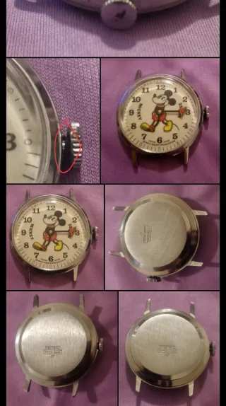 Anni 70' Bradley Walt Disney Mickey Mouse vintage