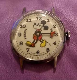 Anni 70' Bradley Walt Disney Mickey Mouse vintage