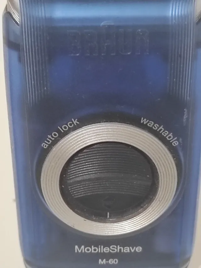 Afeitadora Braun MobileShave M60 Azul