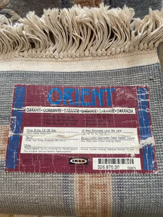 Tappeto Ikea Orient Cinese morbido lana pelo alto