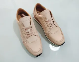 NUMBER 288 - Zapatillas en Piel Vachetta