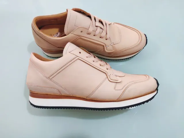 NUMBER 288 - Zapatillas en Piel Vachetta