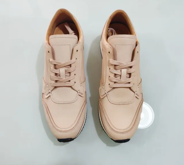 NUMBER 288 - Zapatillas en Piel Vachetta