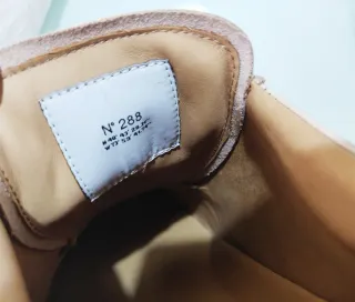 NUMBER 288 - Zapatillas en Piel Vachetta