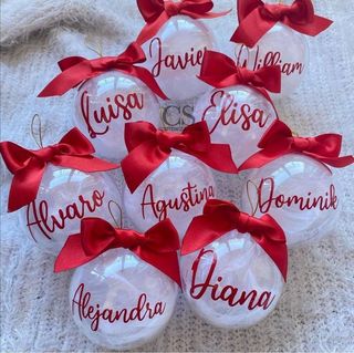 Bolas de Navidad Personalizadas