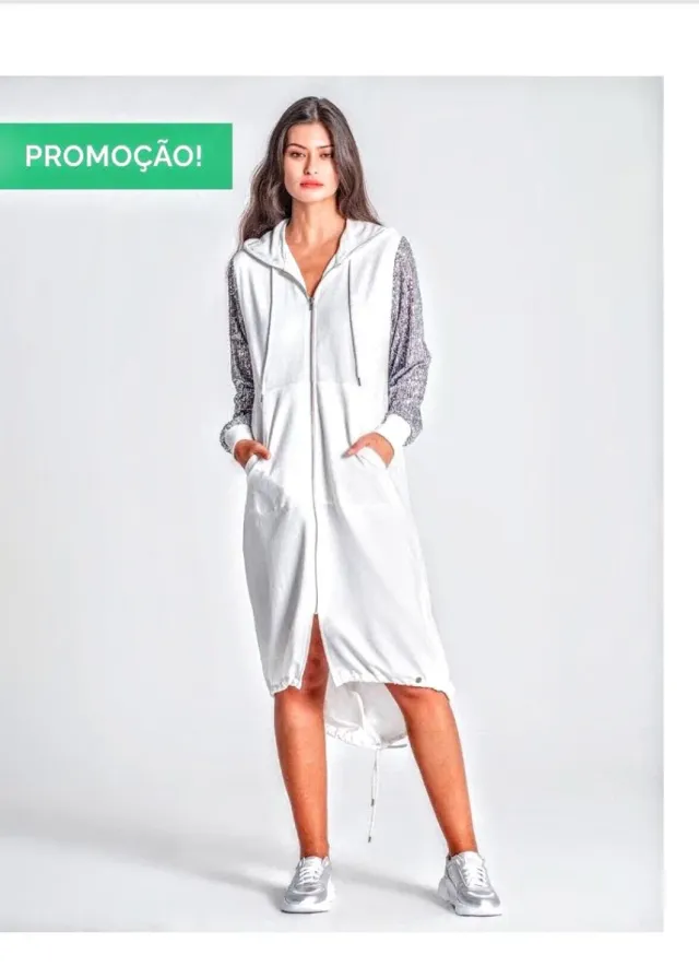Casaco - Vestido RUGA - NOVO - Tam:S