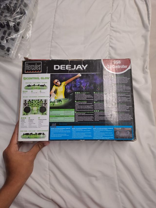 Mezclador DJ Hercules DJControl Glow con Luces