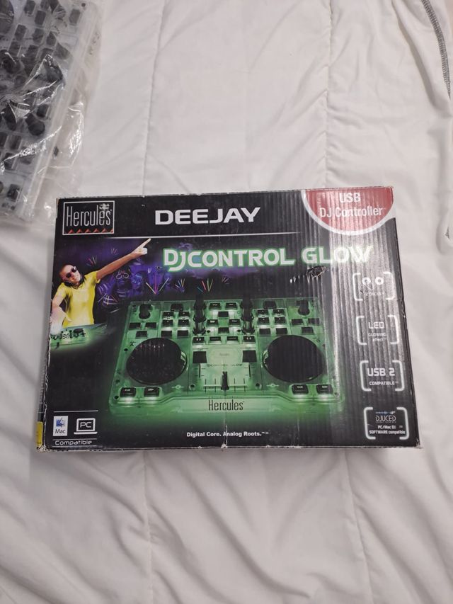 Mezclador DJ Hercules DJControl Glow con Luces