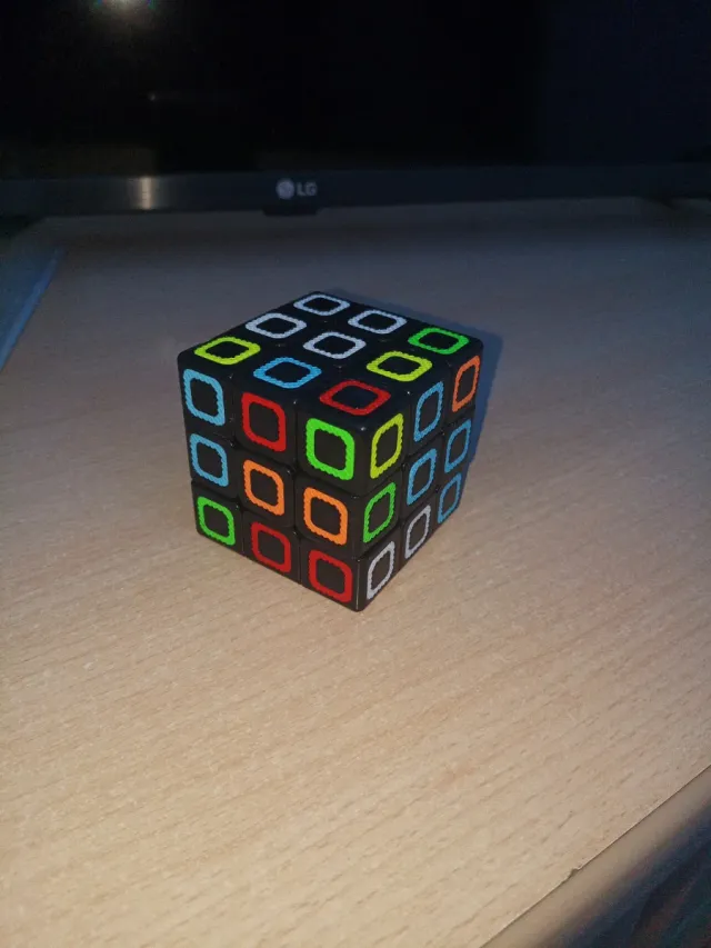 Cubo Rubik Diseño LED