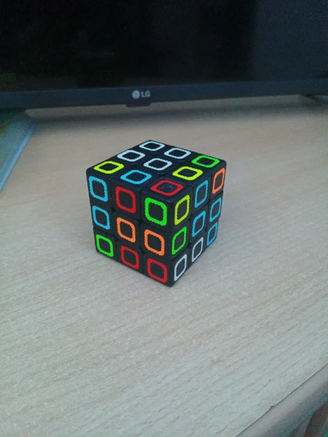 Cubo Rubik Diseño LED