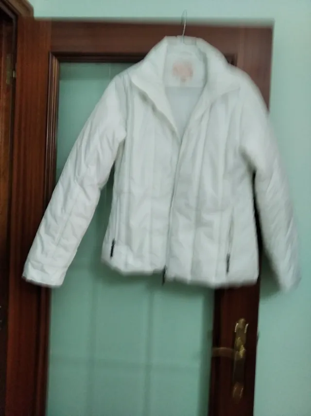 Chaqueta Invierno Mujer Talla 42 Blanca