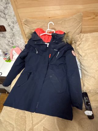 Chaqueta Quechua Talla 14-15 Azul