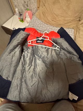 Chaqueta Quechua Talla 14-15 Azul