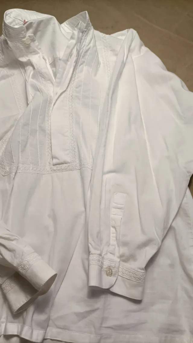 Camisa fallero blanca