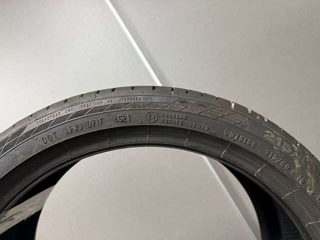 Continental Contisport5 215/40R18W89 4 Neumáticos