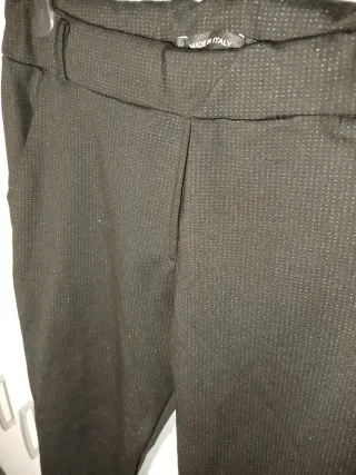 Pantaloni eleganti casual Made in Italy Tg M ita