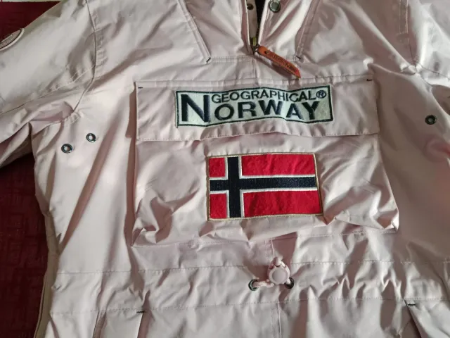Abrigo Geographical Norway Rosa