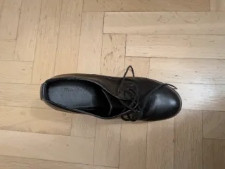 Zapatos negros tacón plataforma talla 41