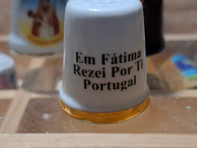 Colección de dedales de Vírgenes