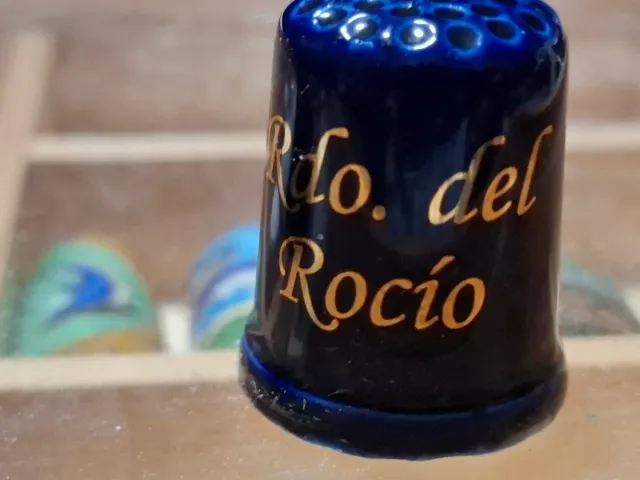 Colección de dedales de Vírgenes