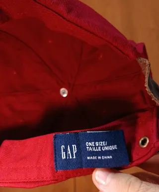 Gorra Gap original broche snapback.