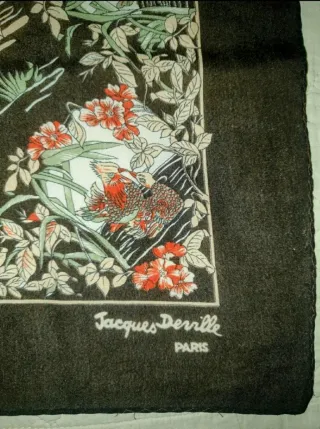 Maxi foulard vintage Jacques Deville-Paris