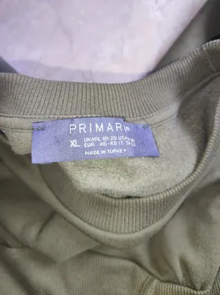 Vestido Sudadera Verde Militar