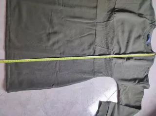 Vestido Sudadera Verde Militar