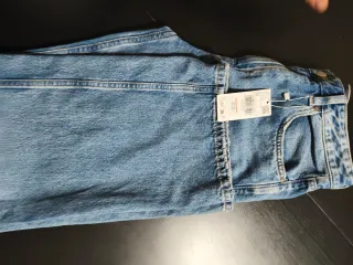 Pantalón vaquero straight Mango