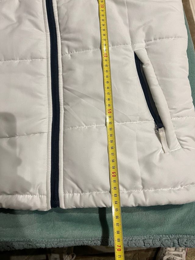 Chaleco Real Madrid Blanco y Azul