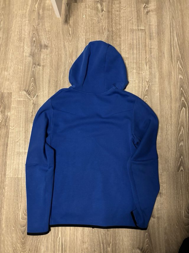 Sudadera Nike Tech Fleece Azul Original, talla M