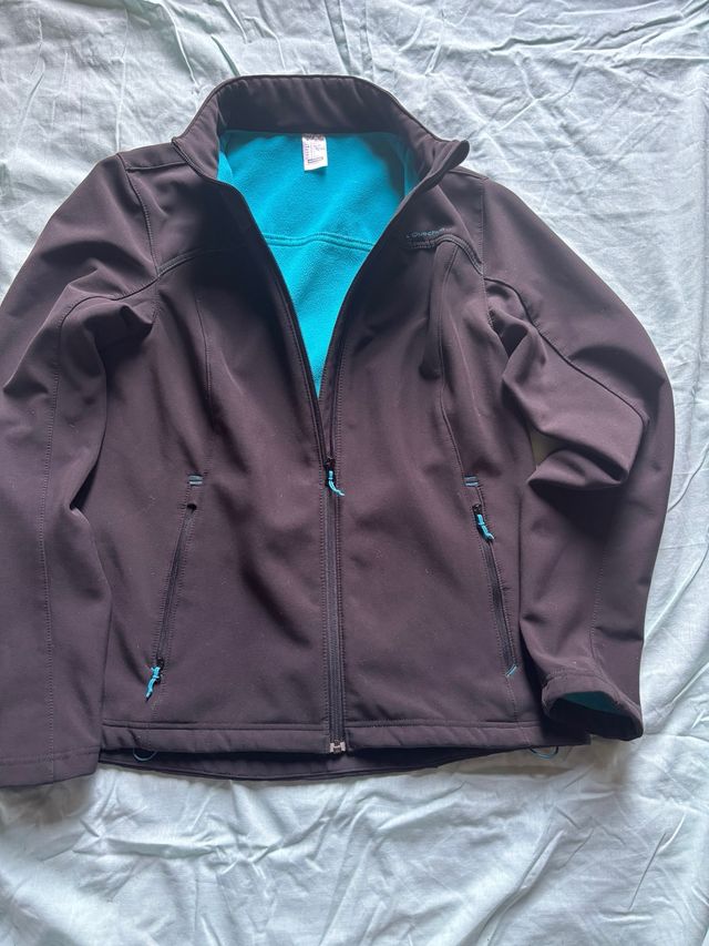 Chaqueta Quechua Mujer Negra/Azul