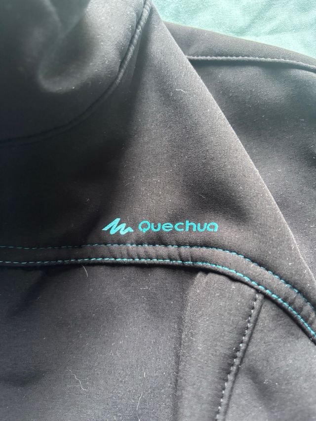 Chaqueta Quechua Mujer Negra/Azul
