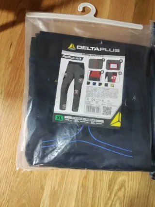 2 Pantalones Trabajo DELTA PLUS Talla XL