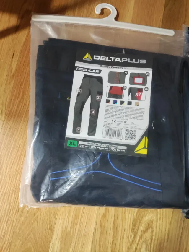 2 Pantalones Trabajo DELTA PLUS Talla XL