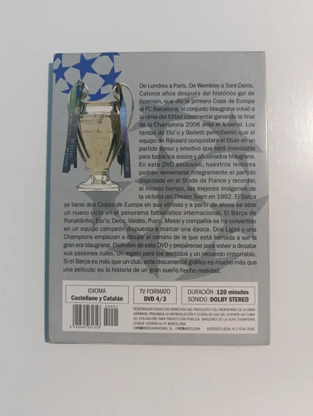 DVD Finales Champions League