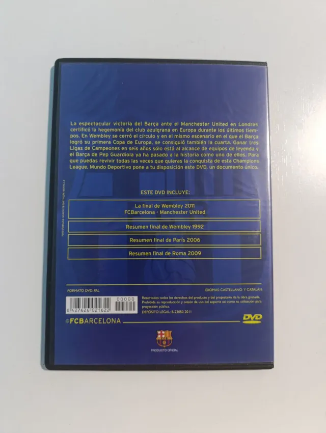 DVD Finales Champions League