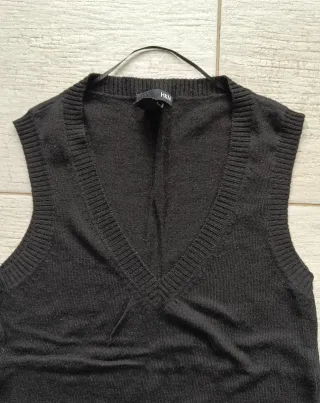 Jersey sin mangas  negro