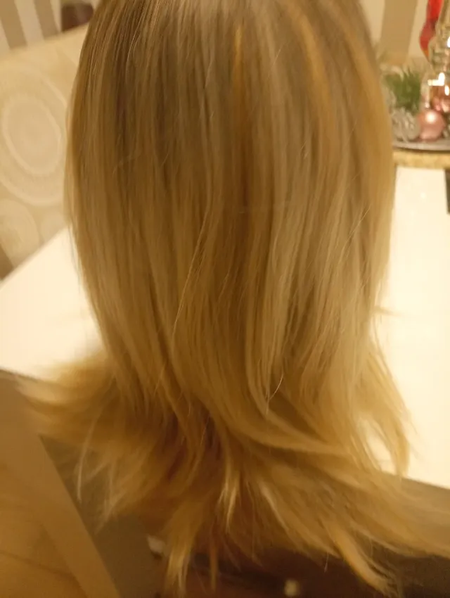 ❣️Peluca larga nueva castaño y rubio,a estrenar.