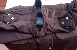 Chaqueta Zara Caballero Marrón Invierno