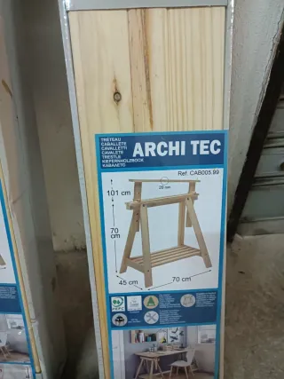 Architec cavalletti in legno