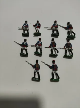 Figuras Soldados Napoleónicos Infantería