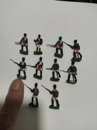 Figuras Soldados Napoleónicos Infantería