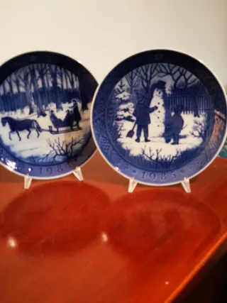 Collezione 10 piatti Royal Copenaghen