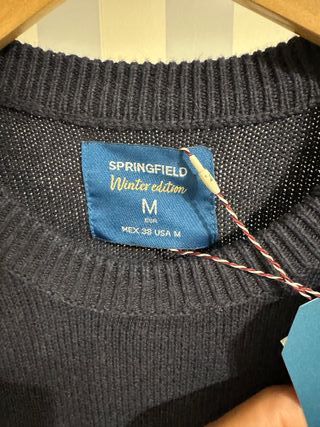 Jersey Springfield cuello redondo Talla M